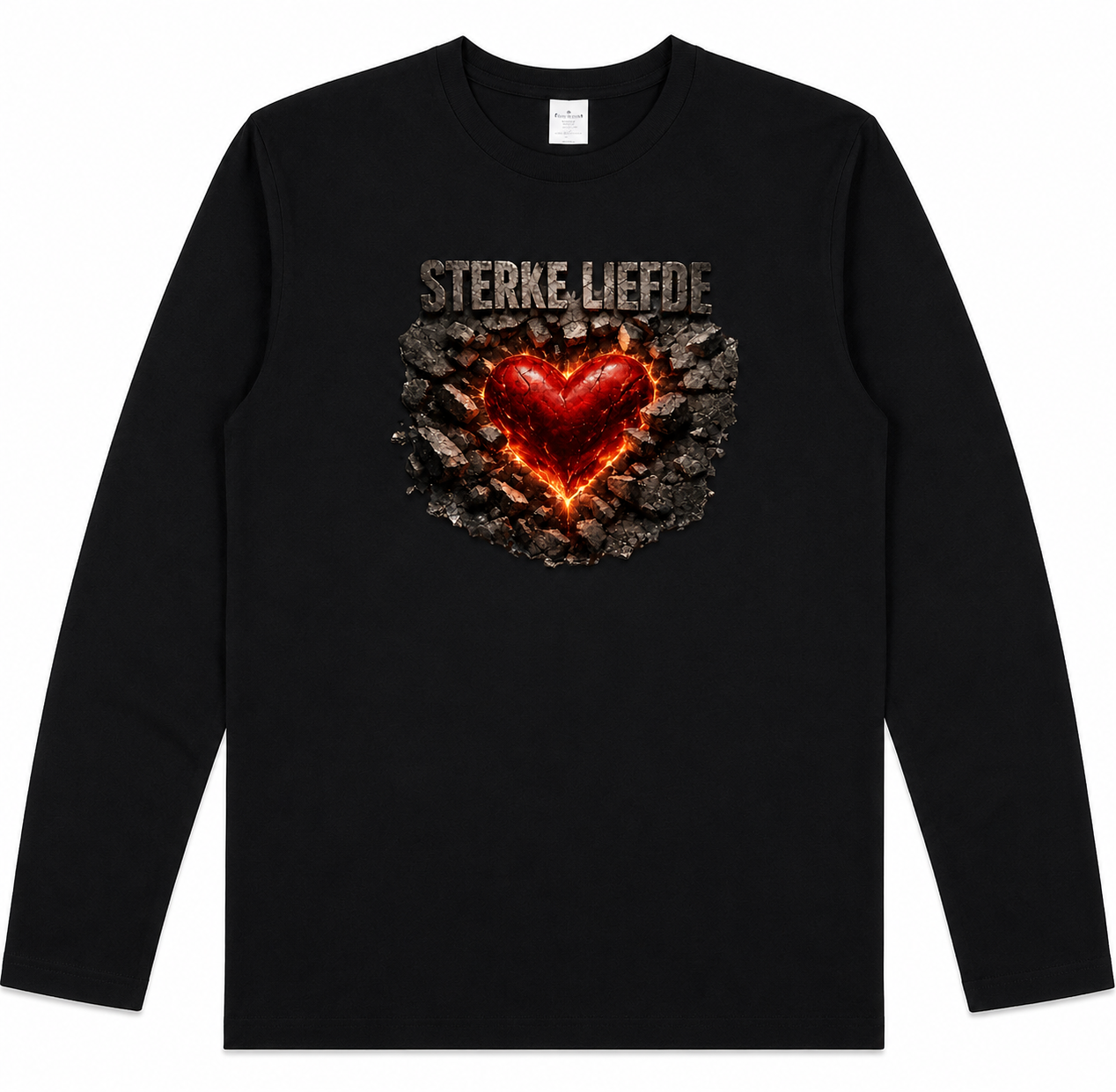 Sterke Liefde kids lange mouwen